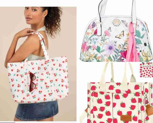 Affordable & Cute Purses, Totes & Backpacks cover photo collage