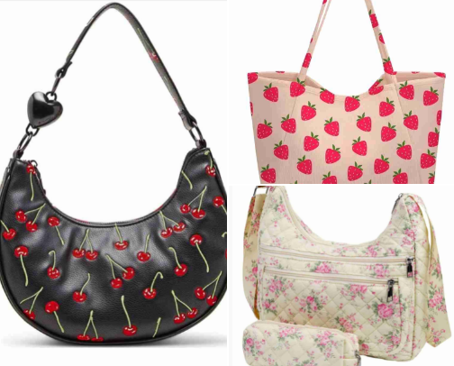 Affordable & Cute Purses, Totes & Backpacks cover photo collage