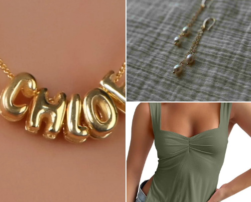 Clean girl fashion cover photo collage