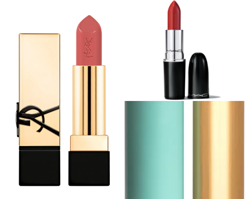 Bold & Beautiful: The Magic of Lipsticks cover photo collage