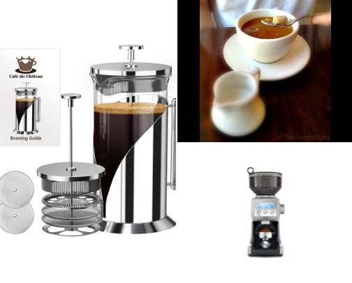 For the Love of Coffee: What I Use, Brew & Recommend cover photo collage