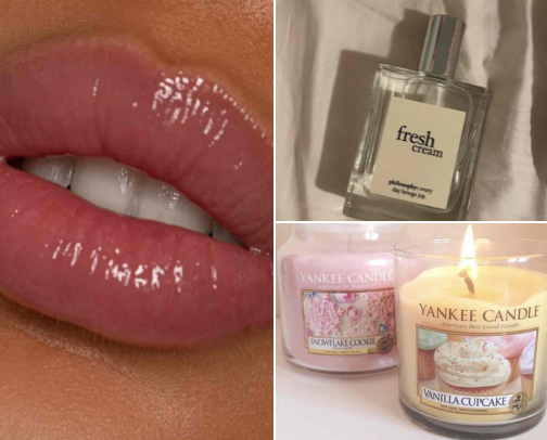 VANILLA DREAM must haves 🍨🤎 cover photo collage