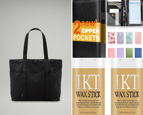 What’s in my server bag! cover photo collage