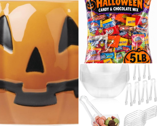 How to Build an Unforgettable Halloween Candy Station cover photo collage