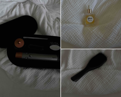 hairproduct favs🌸🫙 cover photo collage