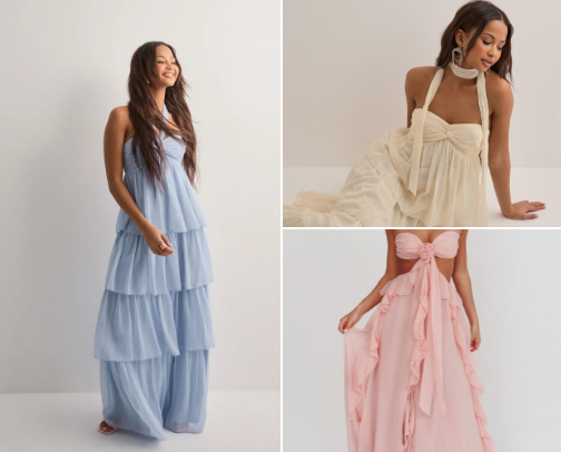 Summer dresses cover photo collage