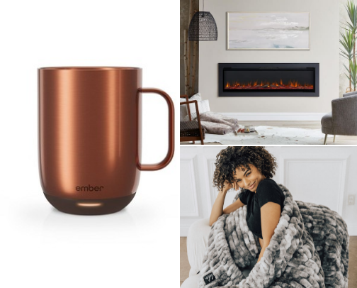 Cozy Snow Day Essentials ❄️☃️ cover photo collage