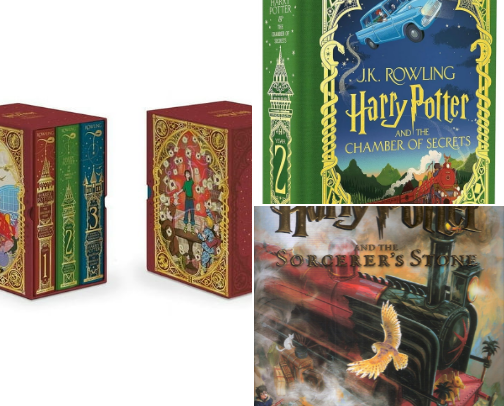 Harry Potter Special Edition Book Collection cover photo collage