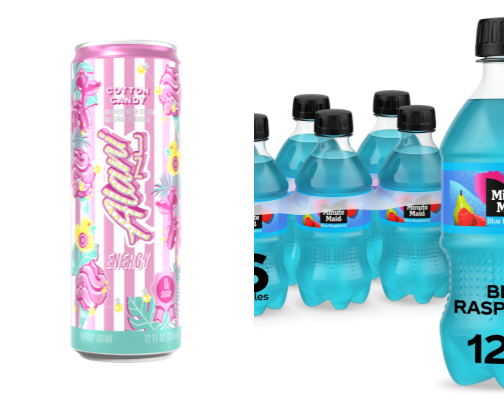 my fav drinks & snacks cover photo collage