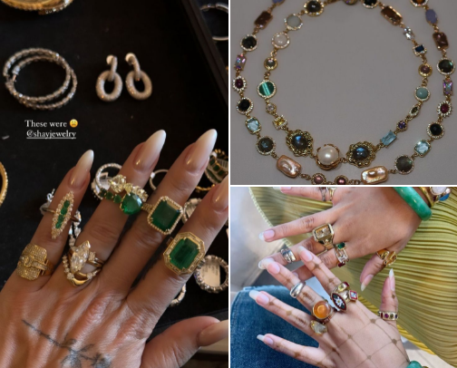 Funky Jewelry cover photo collage