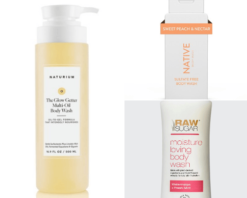 Smell Good | Feel Good. Shower Essentials. cover photo collage