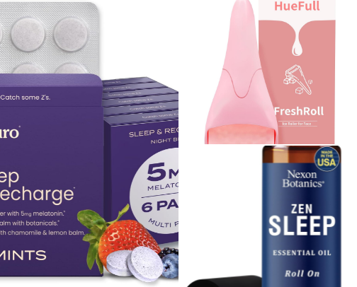 Night time routine for “her” cover photo collage