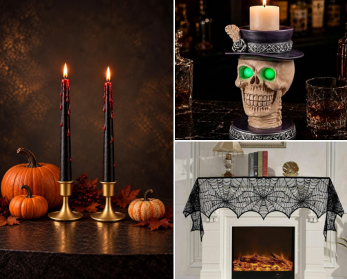 Spooktacular Halloween Decor That Actually Looks Good🥰❤️ cover photo collage