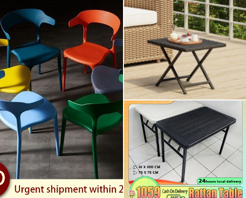 Chair's & Tables cover photo collage