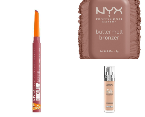 Drugstore Makeup for a Flawless Finish cover photo collage