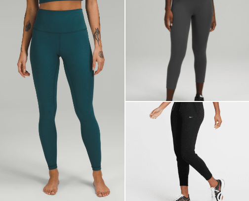 Fitness clothes cover photo collage