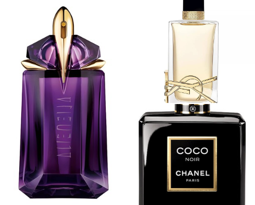 Magic of perfume FEMALE cover photo collage