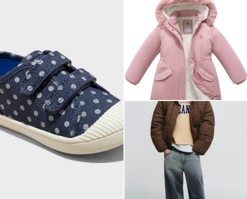 Kids clothes cover photo collage