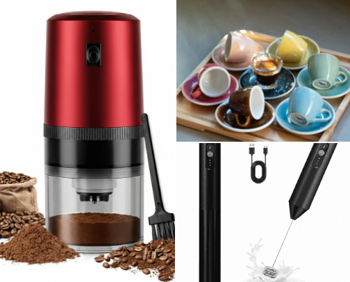 Espresso making recs/ideas cover photo collage