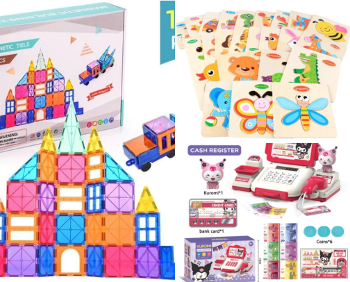 10 Mainan Anak Screen-Free Terbaik untuk Anak Usia 2 - 5 Tahun cover photo collage