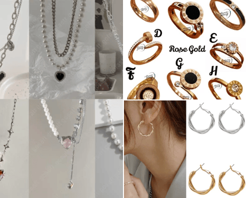 accessories cover photo collage