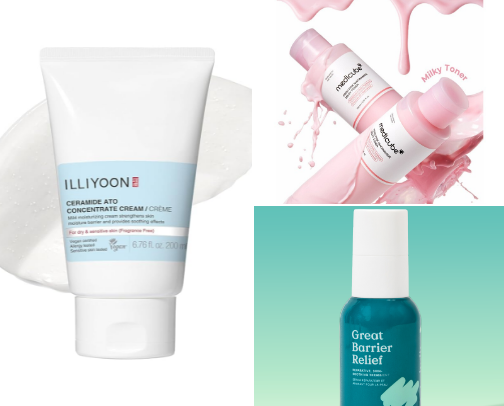 Skincare for my dry skin girlies cover photo collage