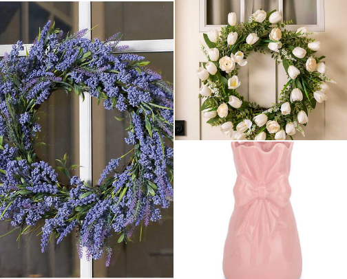 Spring decor! cover photo collage