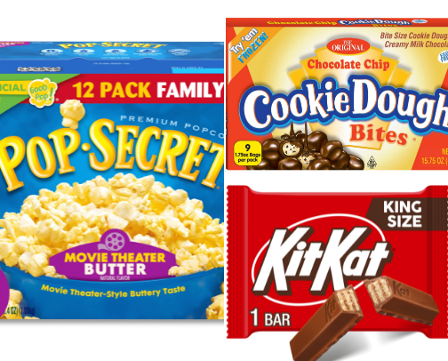 My Favorite At Home Movie Theatre Snacks cover photo collage