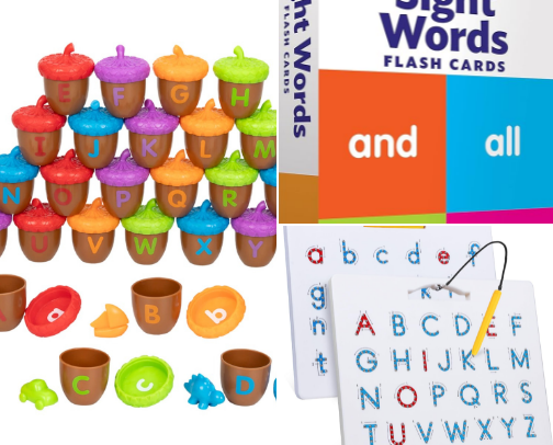 Educational Learning Tools for kids cover photo collage