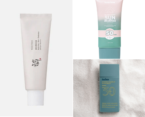Sunscreen untuk Kulit Kering cover photo collage