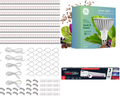 Grow Lights That Saved My Indoor Seedlings From Becoming Leggy Disasters cover photo collage