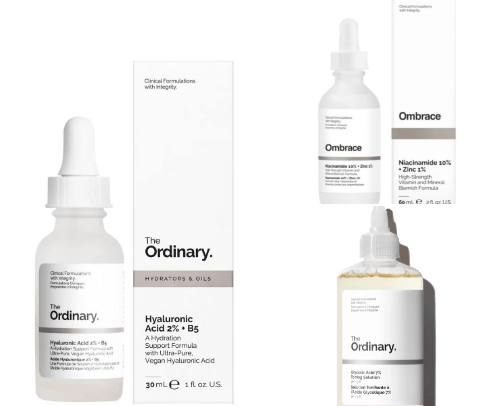 skincare musthaves cover photo collage