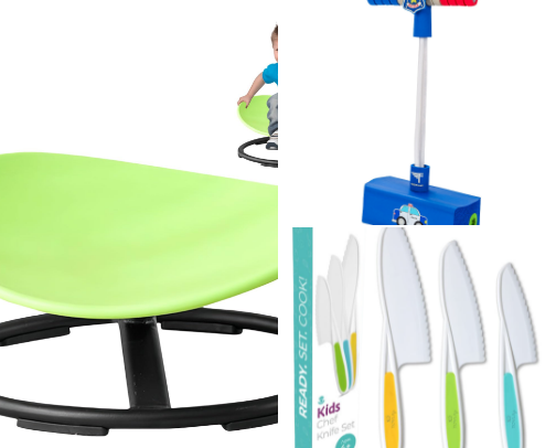 Toddler toy ideas cover photo collage
