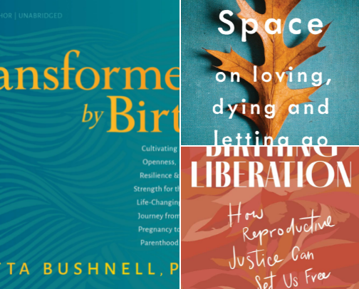Essential reads for doulas and parents to be cover photo collage