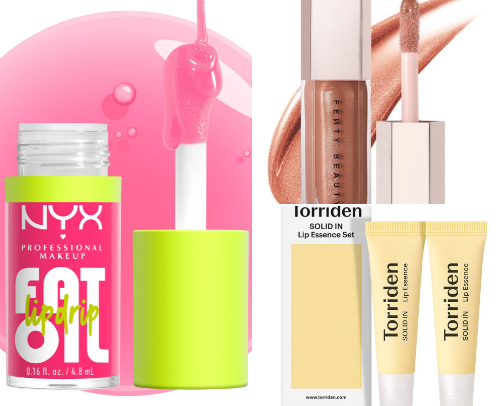 Lip care cover photo collage