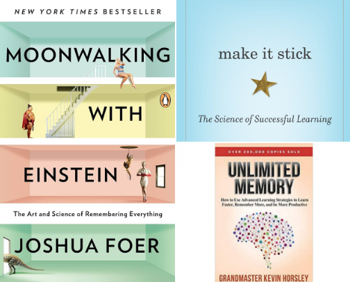 Books that helps our Memory 🧠 cover photo collage