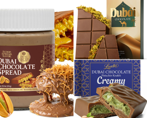 The BEST Dubai everything 🍫 cover photo collage