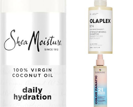 My Hair Repair Routine cover photo collage
