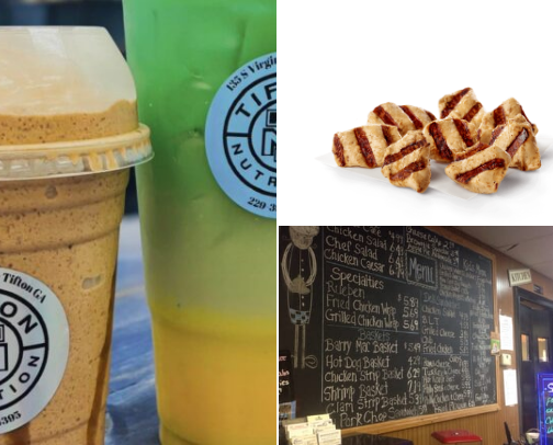 calorie deficit! 🥗🥓🍒 cover photo collage