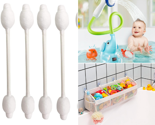 Bath Time Essentials cover photo collage