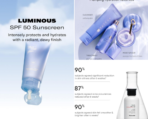 Beauty Essentials 2026: Glowy & Protected Skin cover photo collage