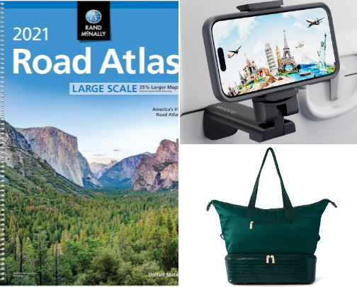 My Road Trip & Adventure Planner cover photo collage