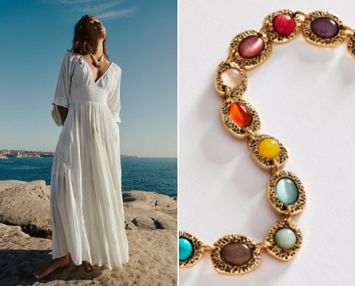 White Boho Chic Summer Outfits 2026: Linen, Lace & Coastal Aesthetic Lookbook cover photo collage