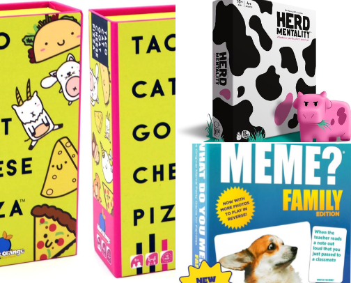 Family Games Night Ideas (That Aren’t Boring!) cover photo collage