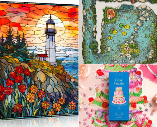 Best Puzzles Ever! cover photo collage