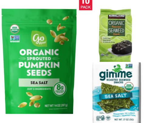 Favorite Healthy Snacks/Foods cover photo collage