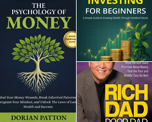 Financial Independence & Passive Income I Actually Use cover photo collage