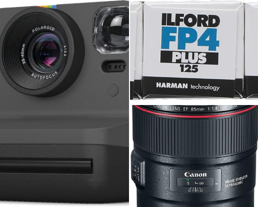 Photo Cameras & Gadgets cover photo collage