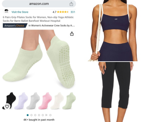 Wellness & Pilates Girl Essentials cover photo collage