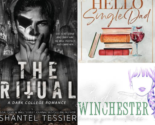 Books from Sweet to Extra Spicy, throw in some thrillers and Horror just for fun. cover photo collage